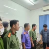 Cơ quan An ninh điều tra CATP. Hà Nội thi hành lệnh bắt, khám xét khẩn cấp nơi làm việc của ông Hà Huy Dũng ngày 17/6/2024. (Ảnh TTXVN phát)