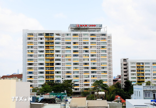 Một dự án nhà ở xã hội. (Nguồn: TTXVN) ttxvn-nha-o-xa-hoi-1-131.jpg